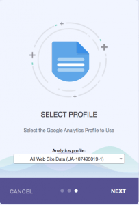Profile selection