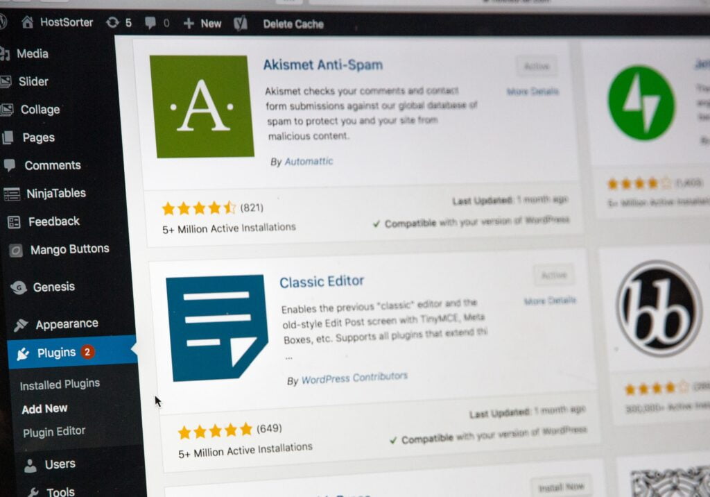 WordPress Cache Plugins